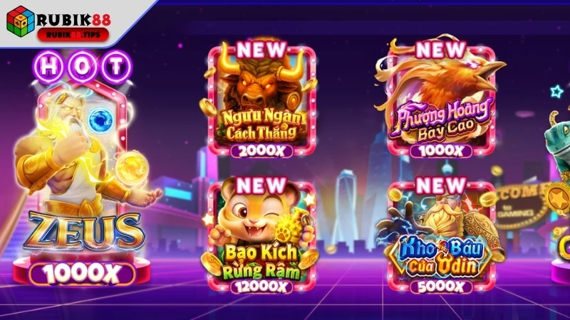 Những game nổ hũ đặc sắc được nhiều người thích 